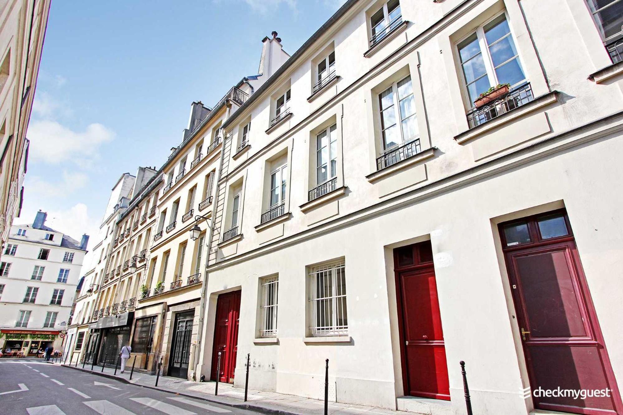 Authentic Apartment - 2Br-6P - Le Marais París Exterior foto